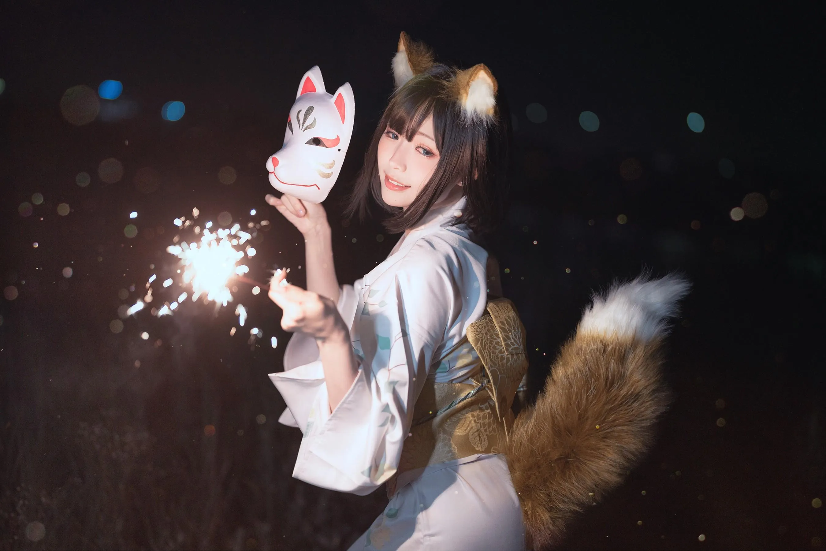 ElyEE子 – NO.115 2023.July C-Dongitsune ~Yukata 浴衣狐 [27P]插图9